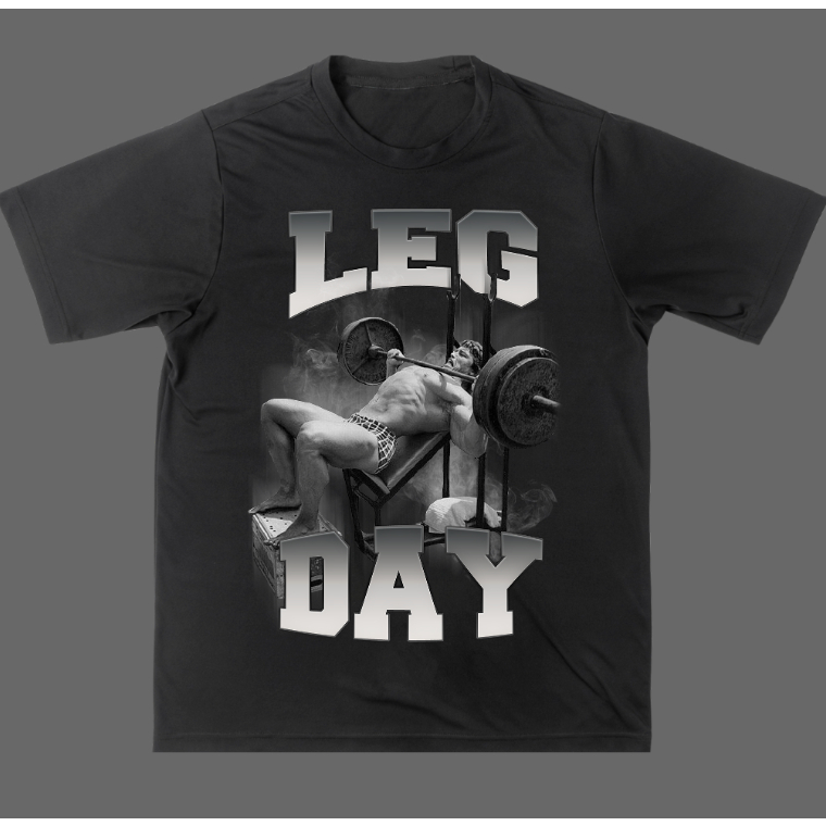 Camiseta Academia Camisa - Supino No Leg Day