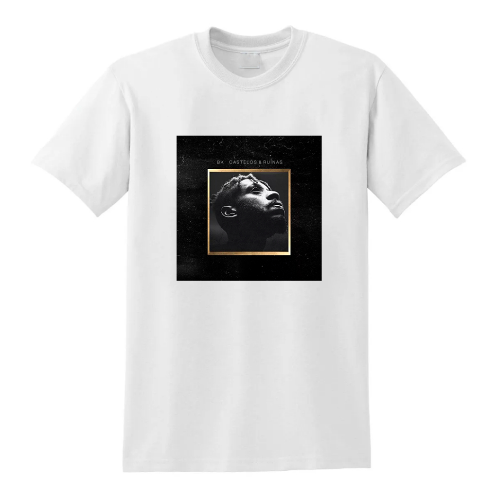 Camiseta BK Rapper Album Castelo e Ruínas Gigantes Ícaro Camiseta BK Rapper Album Castelo e Ruínas Gigantes Ícaro