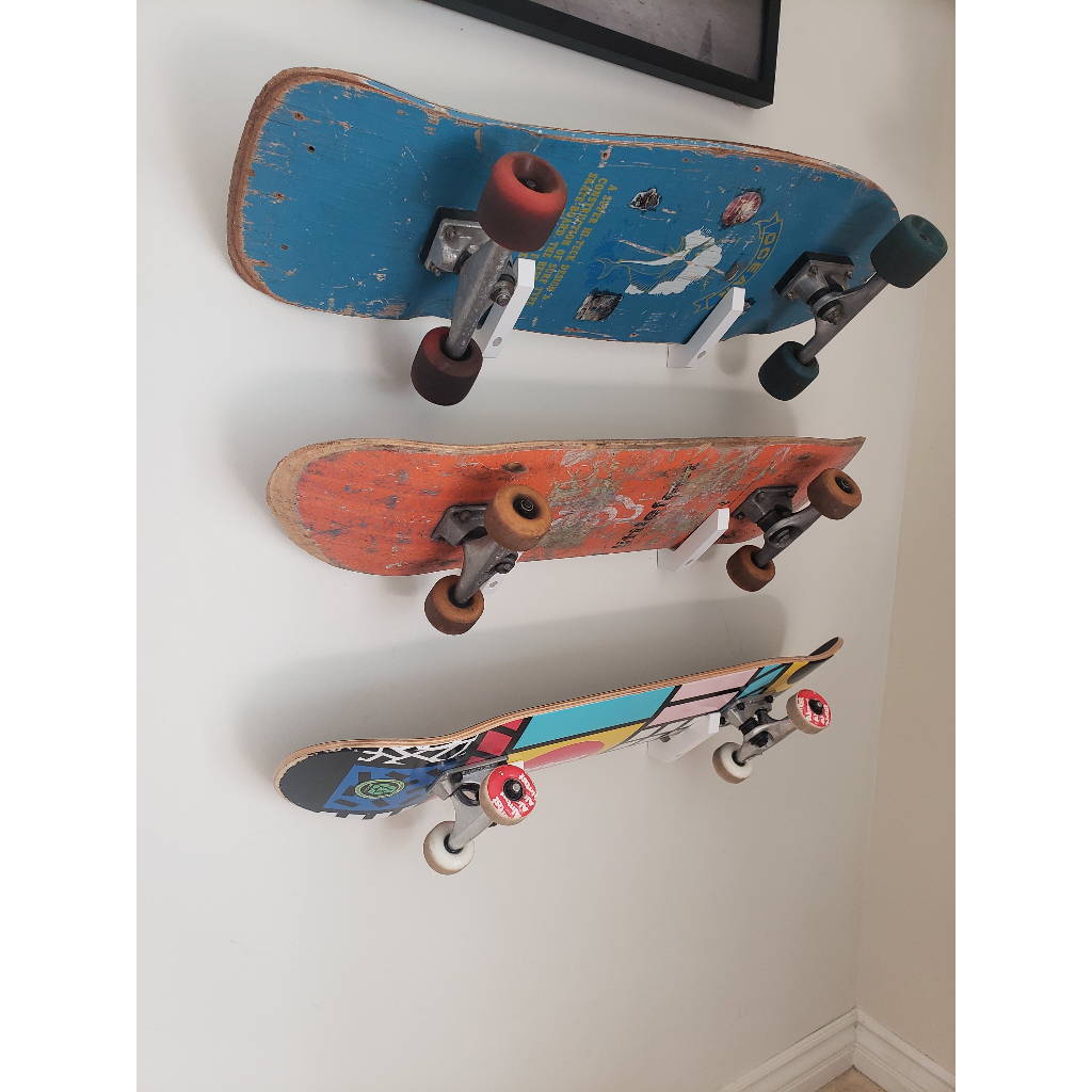 Suporte Para Skate De Parede Fixo Na Horizontal | Shopee Brasil