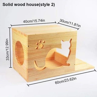 Nicho Toca Casa Para Gatos mdf 6mm mais Seguro e Resistente - Envio Imediato