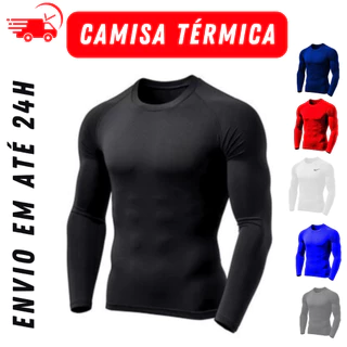Camisa Segunda Pele Proteção Solar uv Blusa Térmica uv50+//Unisexx// Envio imediato