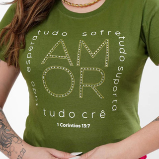 Camiseta Feminina Algodão Gola Redonda T Shirt Filha do Rei Cristã Gospel  Frases Bíblicas Cor:Amarelo;Tamanho:GG