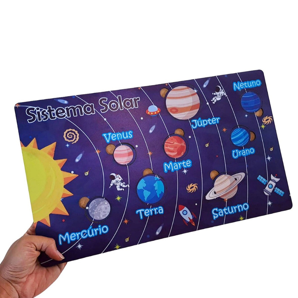 O Sistema Solar Brinquedo Educativo Eletrônico F0125-9 fun em