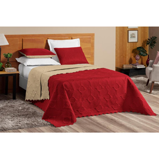 Cobre Leito 03Pçs Dupla Face Liso Collors King 100% Poliéster Matelado Ultrassônico