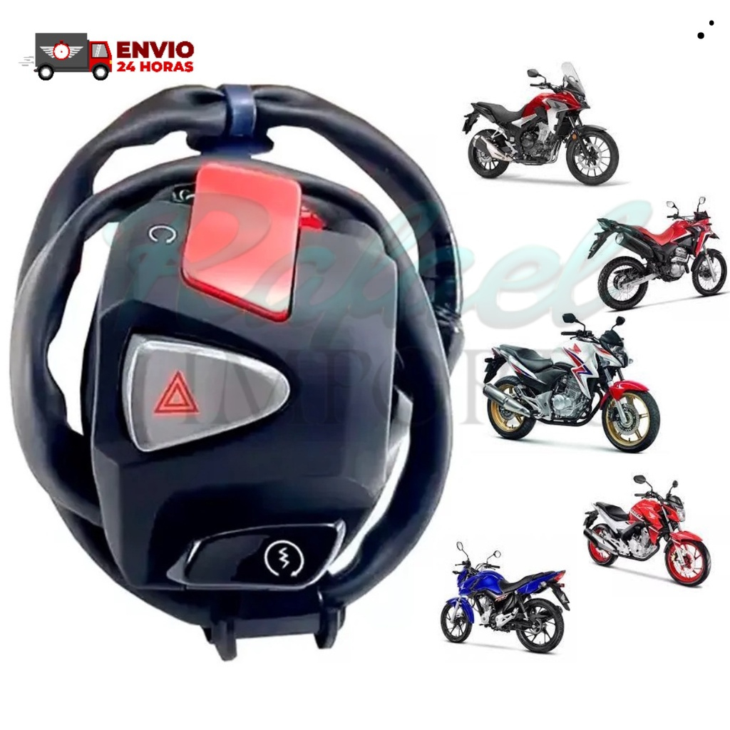 Punho Partida Cb500 F X 2014 A 2018 Abs Xre Fazer Bros Cg Titan Universal