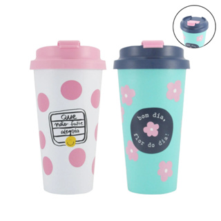 Copo Térmico Escolar Feminino FRICOTE 500mL