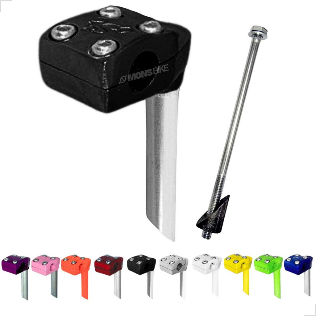 Suporte Guidão 22,2 Mesinha Bicicleta Stand Cross Colorida+ Expander