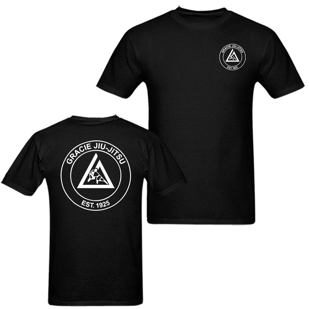 Camiseta Masculina - Graçie Jiu-Jitsu - Camisa 100% ALGODÃO