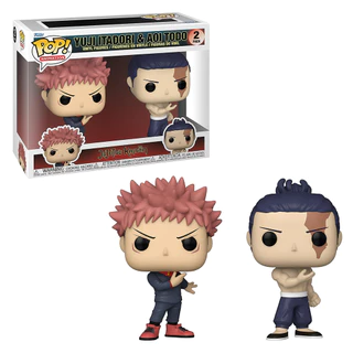FUNKO POP ANIMATION JUJUTSU KAISEN - YUJI ITADORI & AOI TODO 2-PACK (72041) NOVO ORIGINAL em Oferta na Shopee