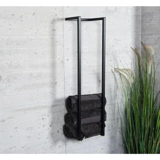 Suporte Porta Toalha De Ferro Estilo Industrial