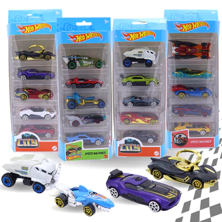 Kit 5 Carrinho Miniaturas Colecionáveis Hot Winners Carrinho Brinquedo Divertido Carrinhos Super Heróis