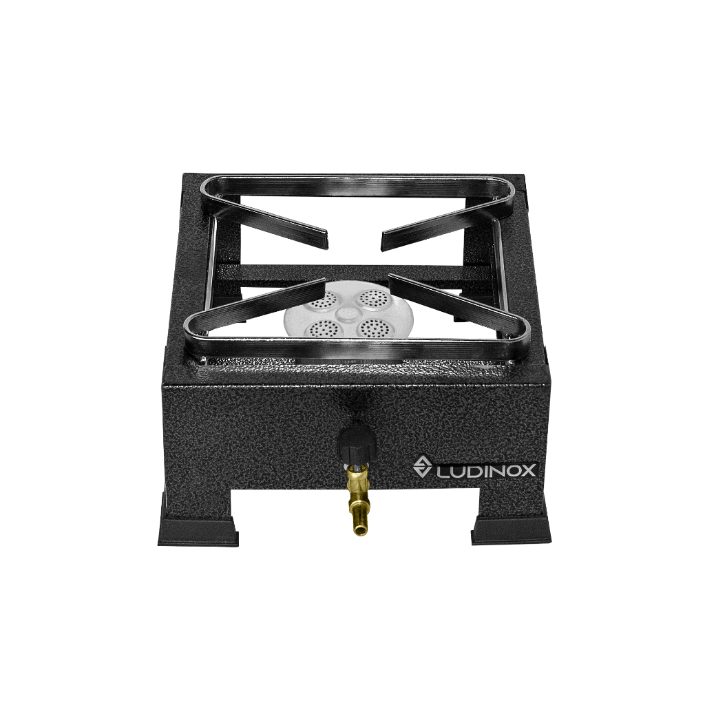 Fogão Industrial De 1 Boca Inox À Gás Alta Pressão 20x20 | Shopee Brasil