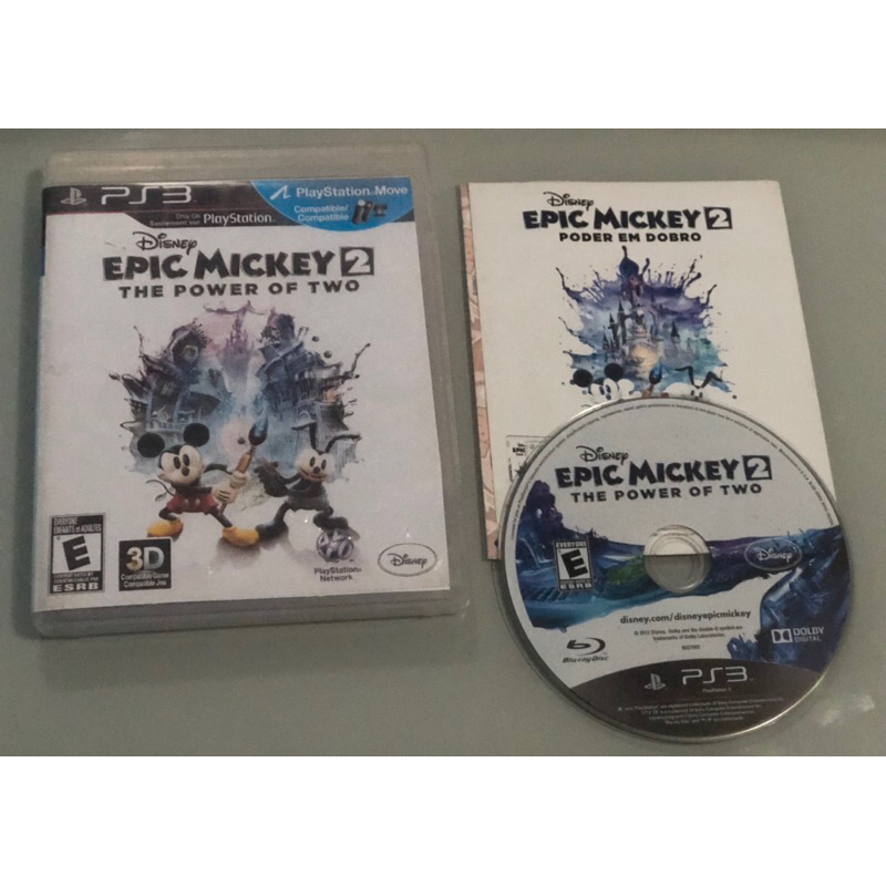 EPIC MICKEY 2 THE POWER OF TWO - O JOGO DE XBOX 360, PS3, Wii, Wii U, PC E  PS VITA (PT-BR) 