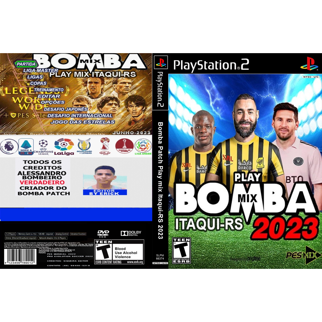 Bomba Patch Play Mix Itaqui Junho Ps2 | Shopee Brasil