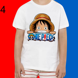 Roupa De Natal Cartoon One Piece Monkey D Luffy Para Kids Boy 7 9