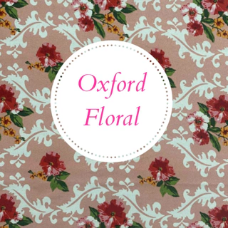 Tecido Oxford Floral (1m X 1,50m) "S434"