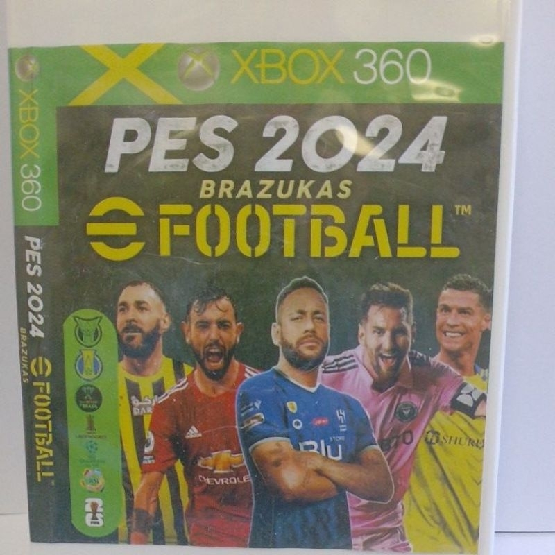 CHEGOU O NOVO EFOOTBALL 2024 XBOX 360 - MAIS ATUALIZADO DO BRASIL 