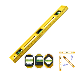 NIVEL POLIMERO 3 BOLHAS 50 CM HT-20 BAR-58861-39