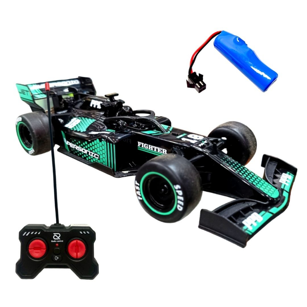 Carrinho de Controle Remoto Formula 1 recarregavel alta velocidade