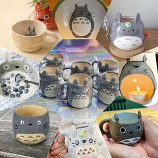 Porta joias e xícaras para cozinha decoração meu amigo Totoro Chihiro Kaonashi anime