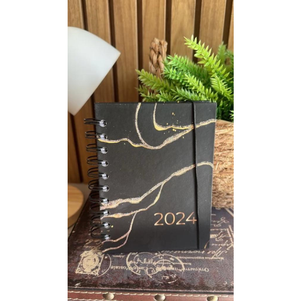 Agenda 2024 agenda com elástico