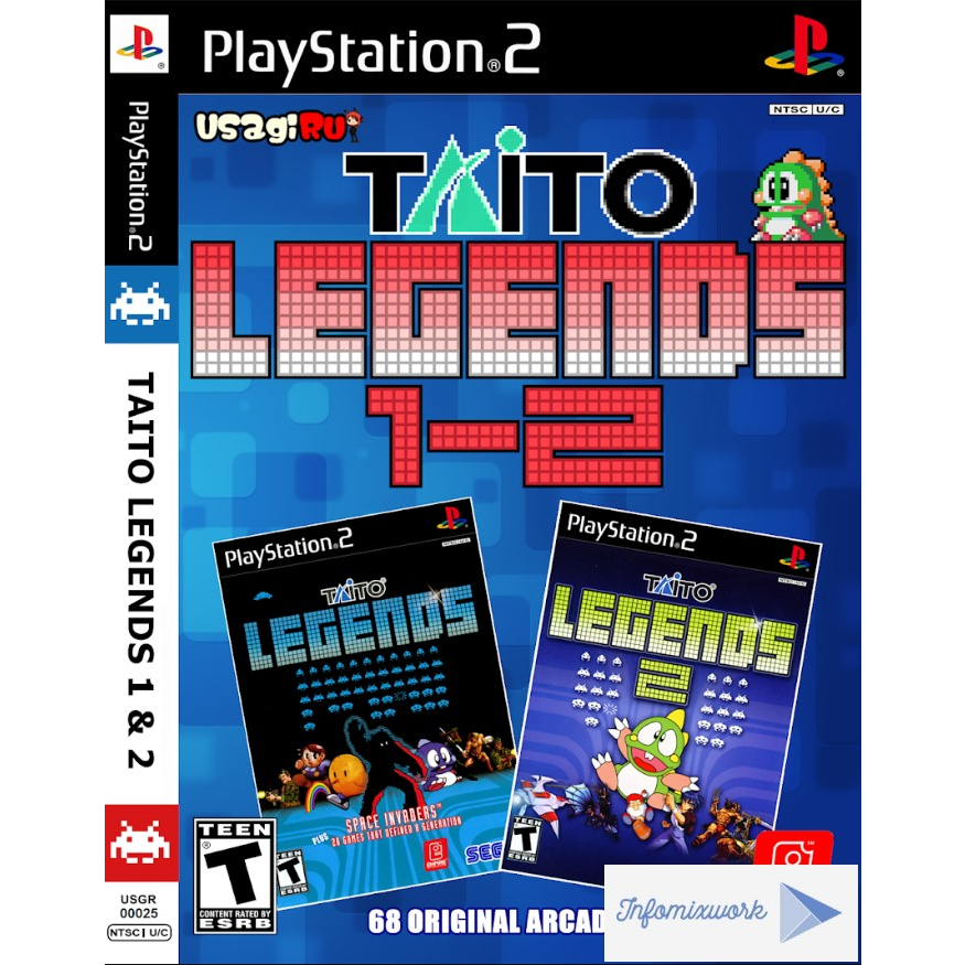 Jeu ps2 taito legends 2 - Jeux vidéo