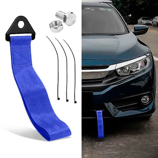 Tow Strap Hook cinta para reboque Azul