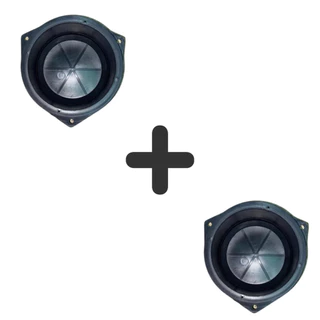 Kit com 02 unidades Closed Box Tico Som DSPI 6" polegadas