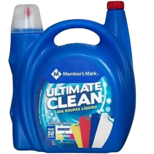 Lava Roupas Líquido Ultimate Clean Econômico 5 litros | Shopee Brasil