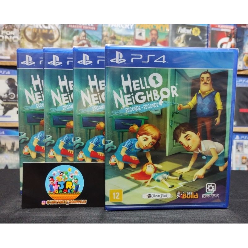 Jogo Novo Midia Fisica Hello Neighbor Lacrado para Ps4 em Promoção