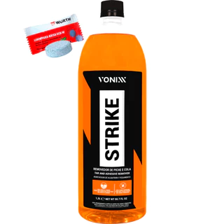 Removedor de Piche e Cola Strike Vonixx 1,5L + Limpa Para-Brisa 5g Wurth