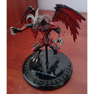 Yu-gi-oh 5DS Red Dragon Archfiend Figure Original Japonesa Red Demon's Dragon