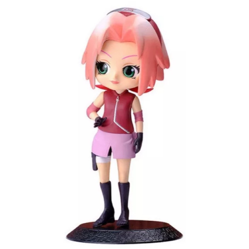 Boneca Miniatura Sakura Haruno Classico Feltro Pelúcia Anime