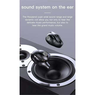 2023 NOVO Original Bone Condução Bluetooth Headsets Open Ear Clip Fones De Ouvido Sem Fio com Microfone Esportes Fones De Ouvido para iphone
