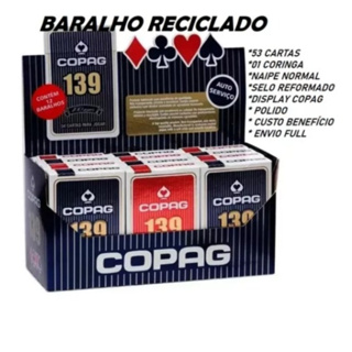 JOGO BARALHO COPAG GO DECK COM 55 CARTAS