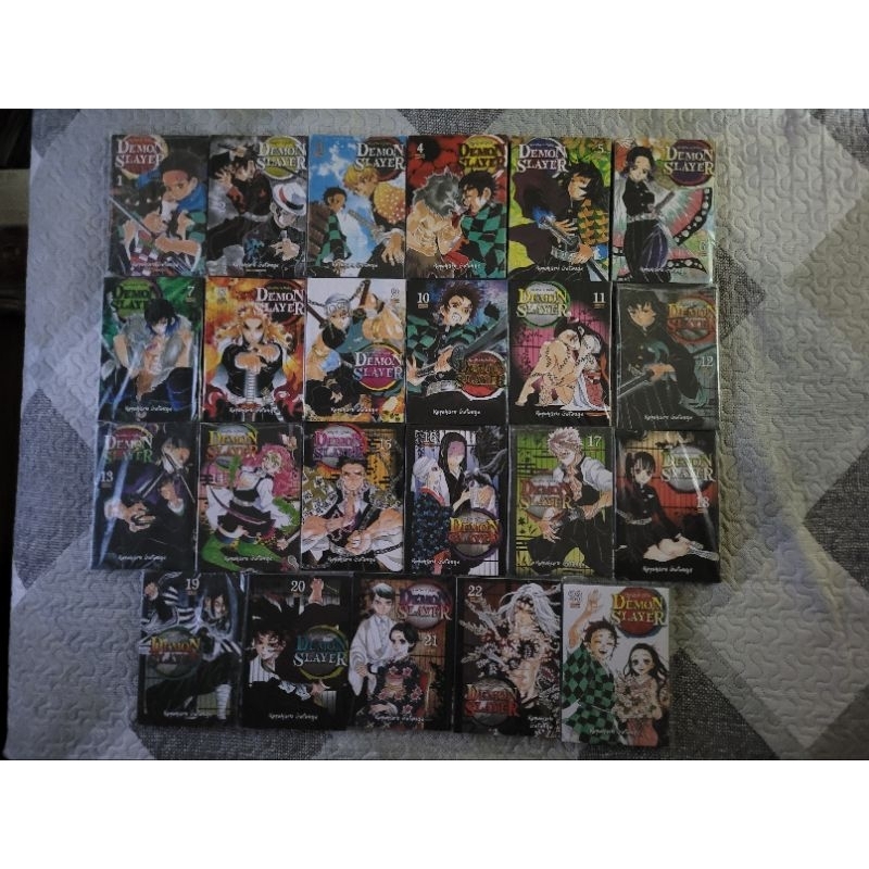 Demon Slayer volumes 1 a 23 completa