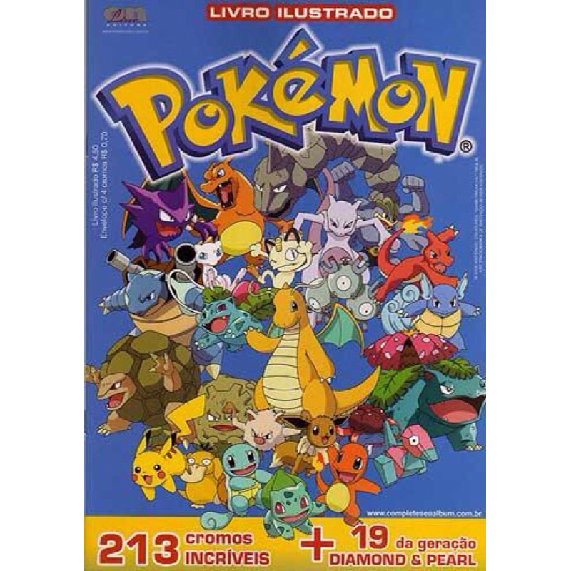 32 figurinhas pokemon 2008