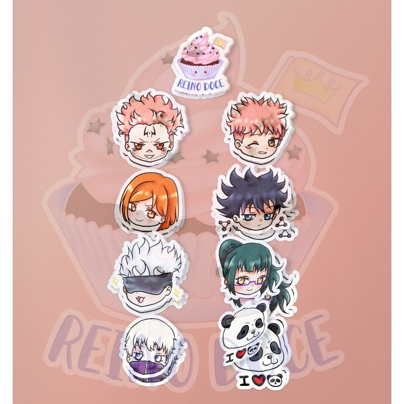 Jujutsu Kaisen - Adesivos