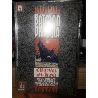 Batman Dracula Chuva Rubra minissérie completa Editora Abril