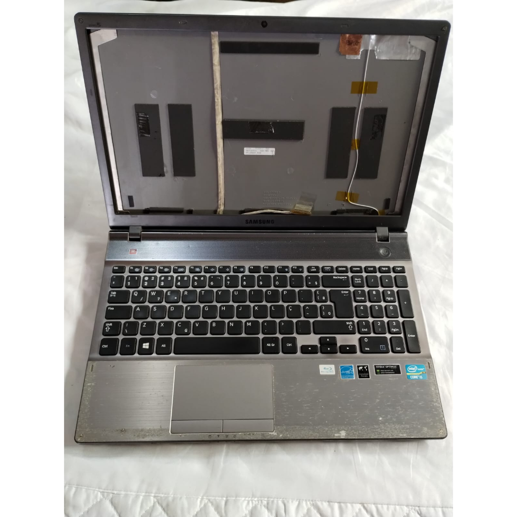 Carcaça Completa Notebook Samsung NP550P5C