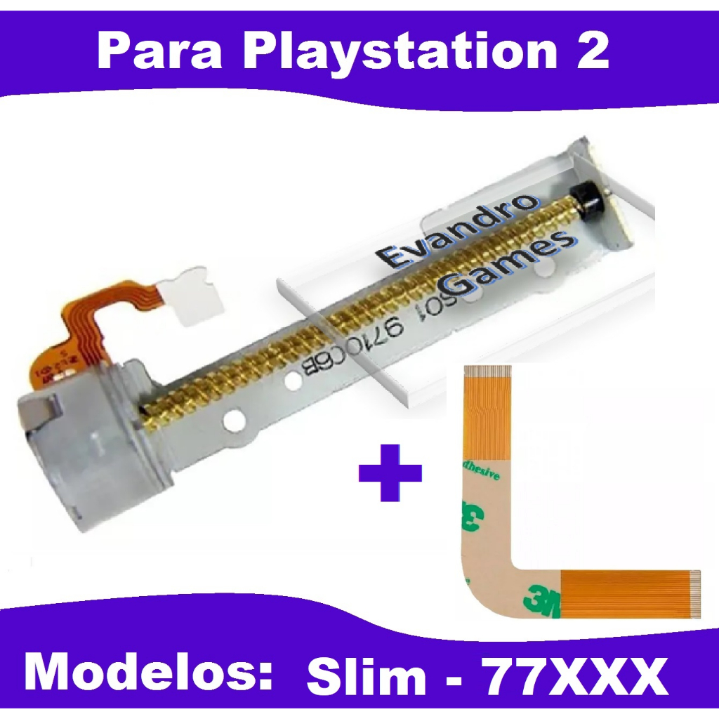 Motor Lateral Para Ps2 Slim 77xxx + Flat (8-112)