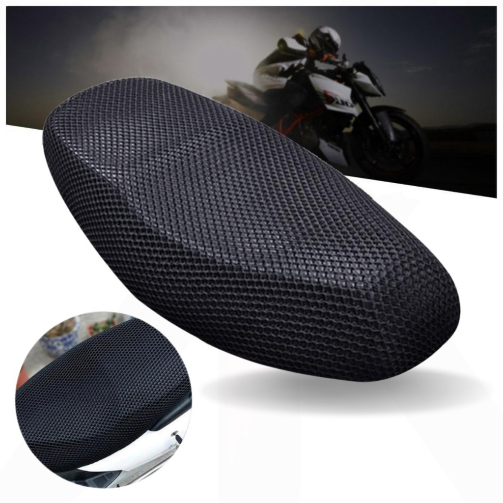 Capa De Banco Telinha Para Moto Universal Impermeável Preta