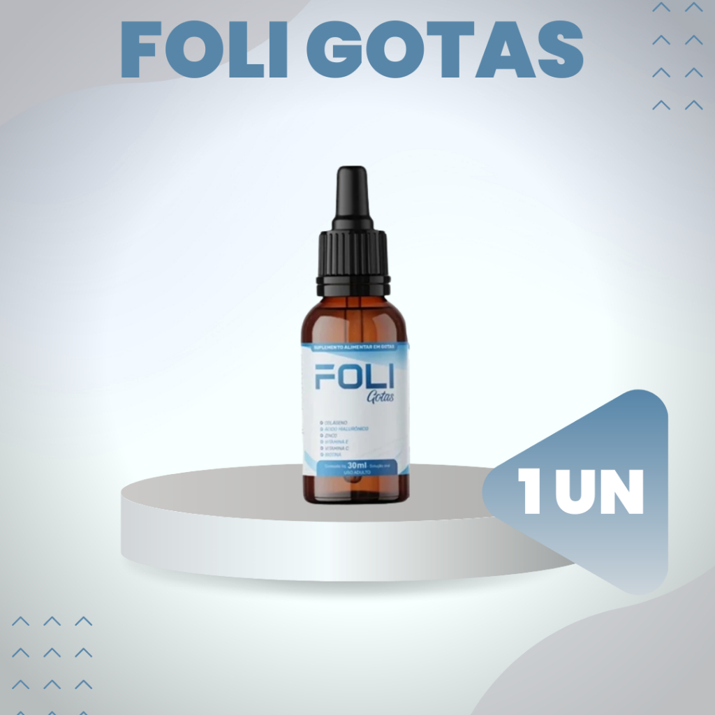 1 Foli Gotas Original 30ML | Shopee Brasil