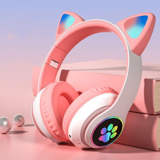 Headset Gamer Orelha de Gato EDIFIER G2II - PINK CAT