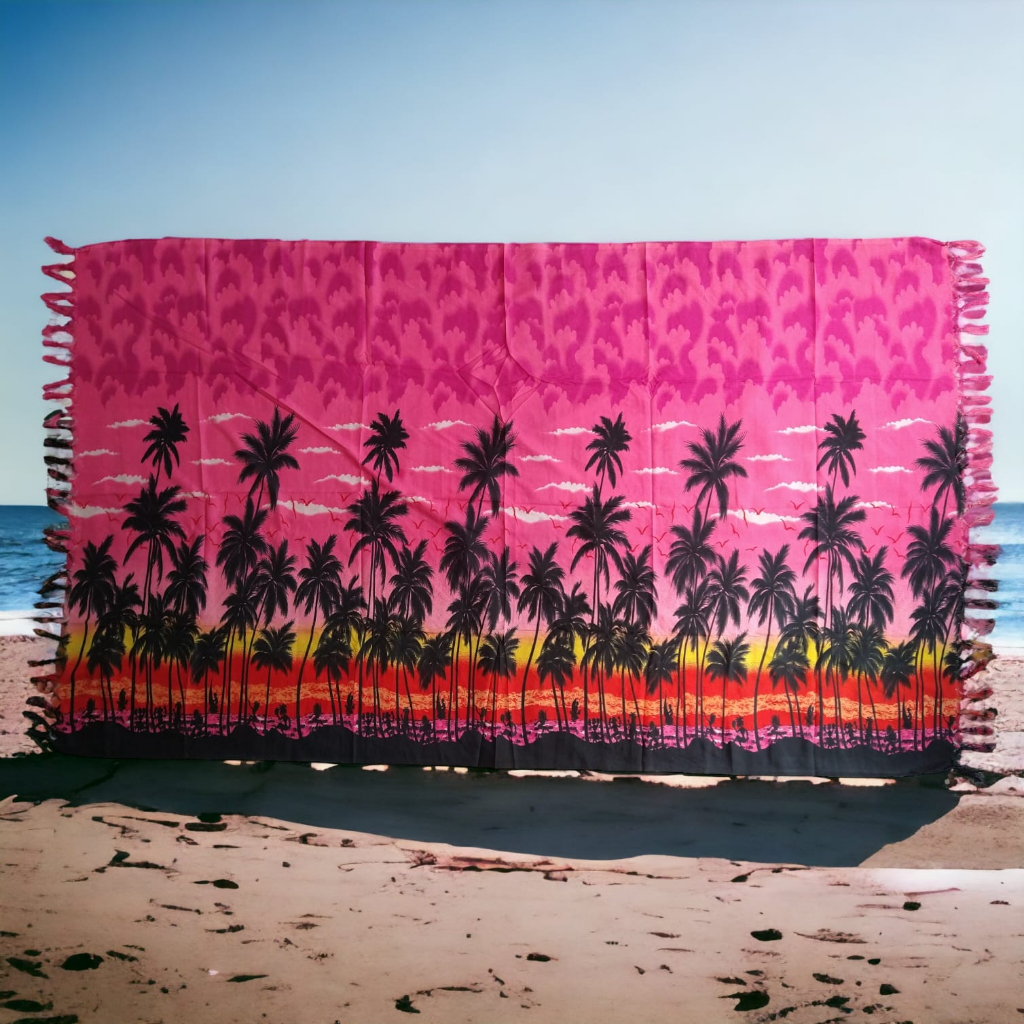 Canga Praia Mandala Floral Deuses Coruja Arvore da Vida Elefante Saída Verão Beach Poliéster