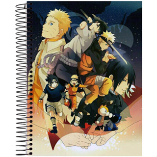 Caderno 10 Matérias 160 Folhas Anime Boruto Volta As Aulas