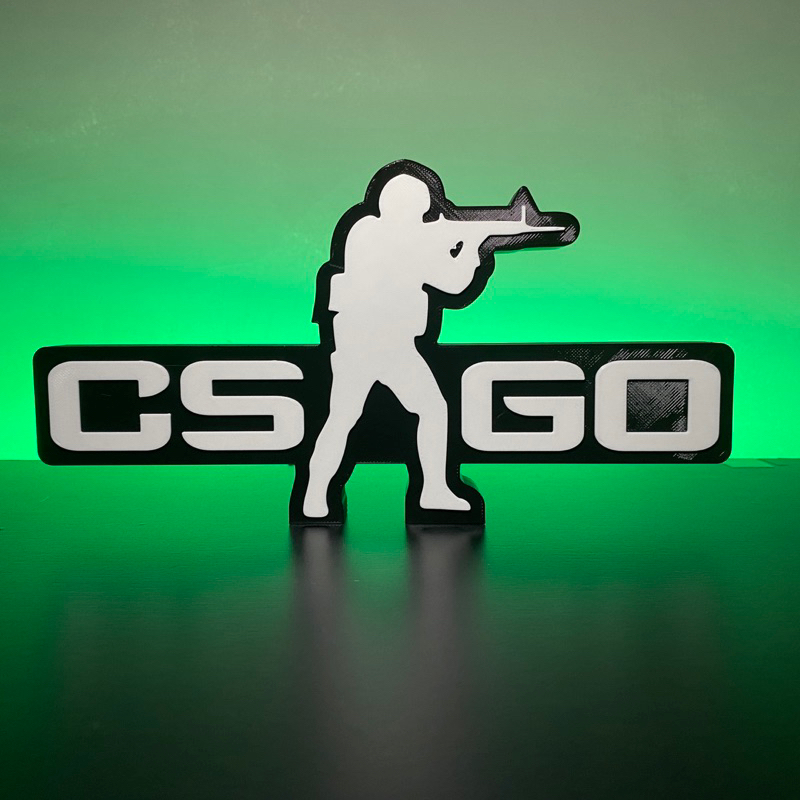 Placa decorativa CS:GO