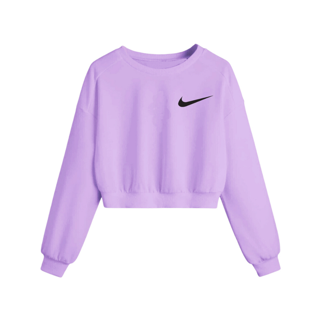 Cropped moletom hot sale nike