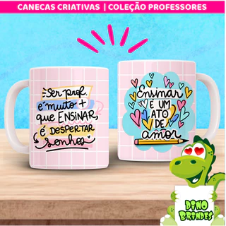 Caneca professores | Ensinar é um ato de amor