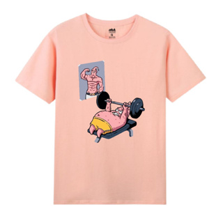 Camiseta Shap Life Patrick Motivado Majin Boo Academia Gym - Preto